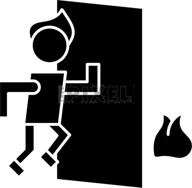 Emergency Exit Icon
