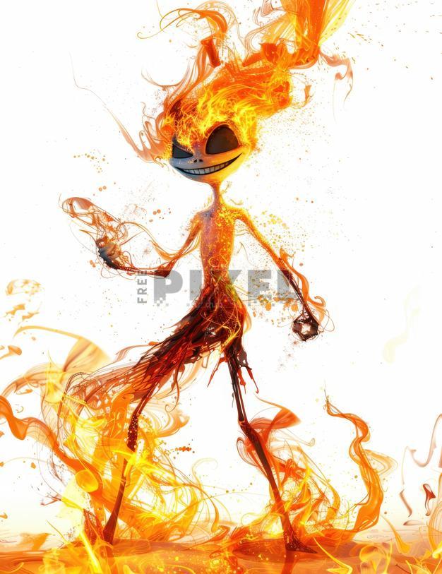 Flame Character