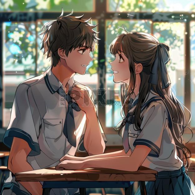 Boy X Girl Anime Love