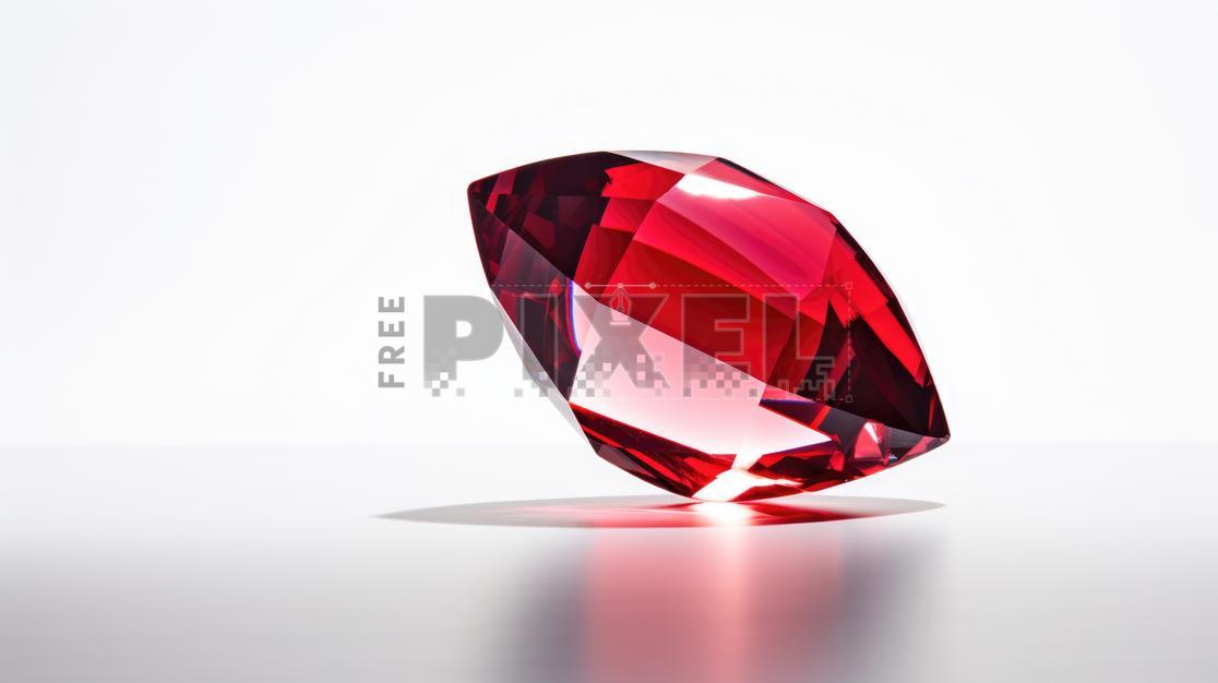 Ruby Red Diamond Wallpaper