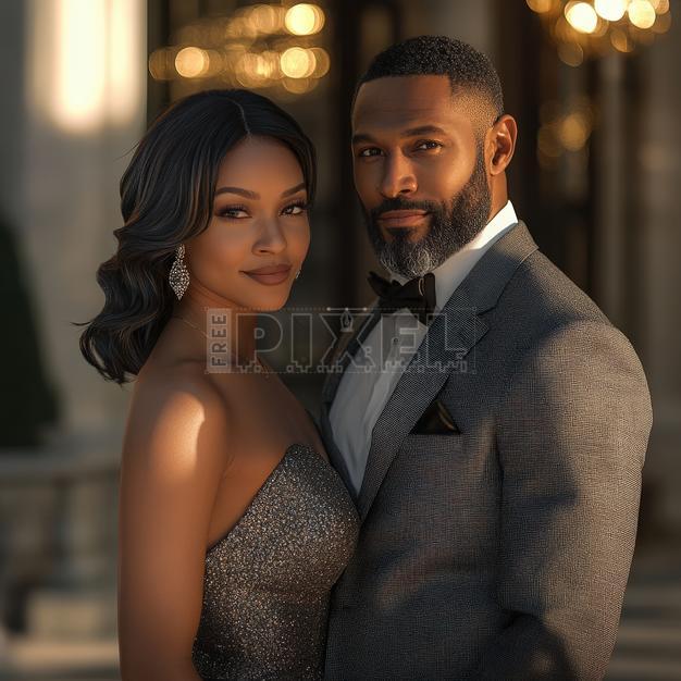 Free Photos - Couple In Formal Attire | FreePixel.com