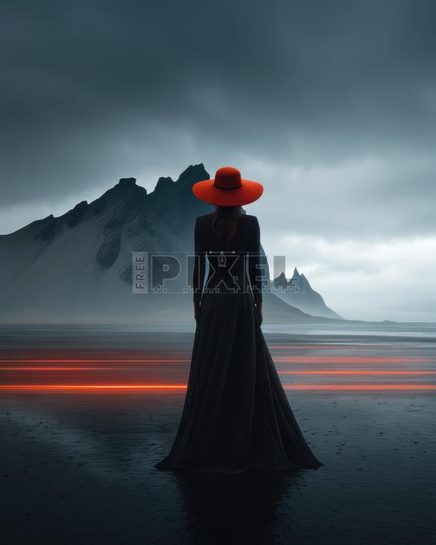 black dress red hat Embrace Your Style with the Perfect Red Hat