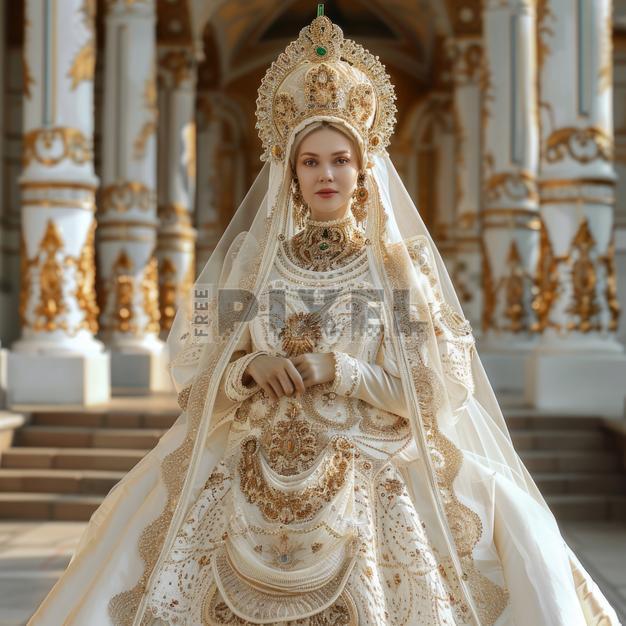 russian princess wedding dress Bridal Couture Wedding Dresses Russian Designer Tatyana Kochnova