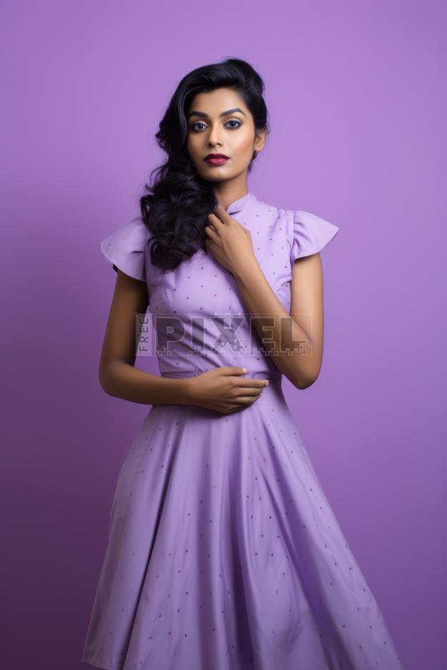 plus size faux leather dresses CINDERELLA DIVINE C162 Purple Beaded Fitted Dress – The Gown Galleria main image 0