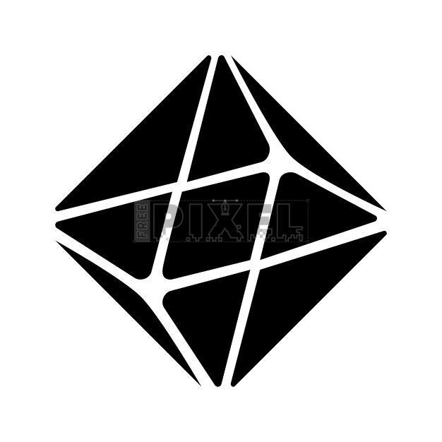 Diamond Shape Icon Svg