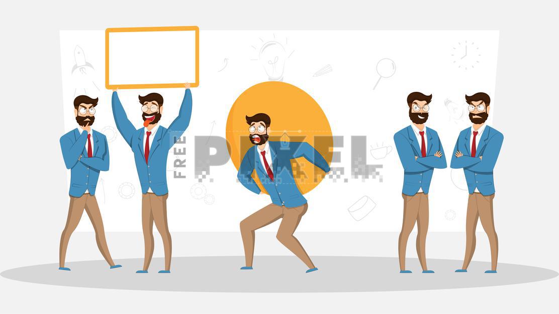 Business Person Graphic