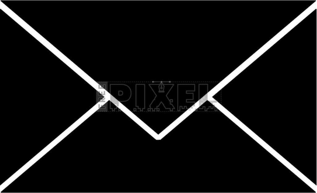 Email Icon Black Circle