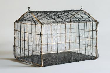 Similar Images Like A Wire Cage With A Roof, Crafted From Thin Metal ...