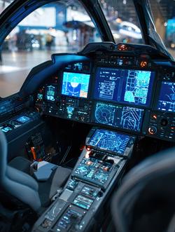 Similar Images Like The Cockpit Of A Fighter Jet Is Equipped With A ...